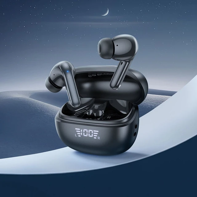 Наушники беспроводные вкладыши Hoco TWS ANC ENC EQ5 Black (6942007602419)