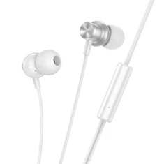 Навушники Hoco M110 Jack 3.5 mm Silver (6942007602945)