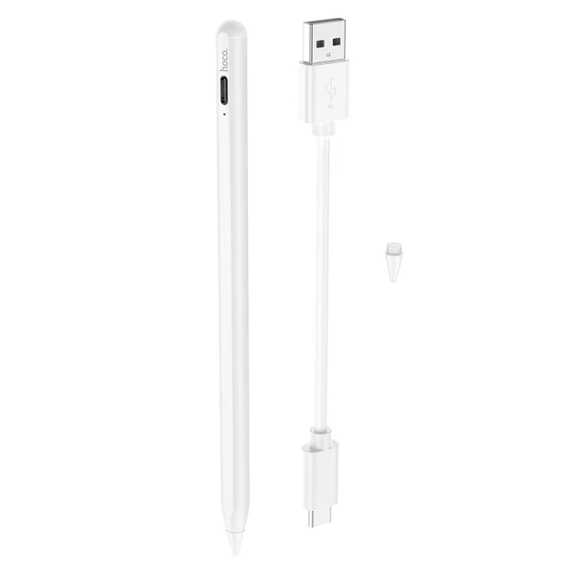 Стилус активний Hoco GM109 130 mAh White (6942007603980)