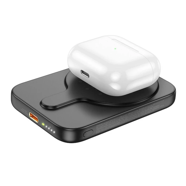Powerbank Hoco J117 5000 mAh QC PD 18W Black with MagSafe (6942007605809)