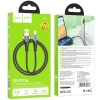 Кабель Hoco U121 USB-A to Lightning 2.4A 1.2m Transparent (6942007606967)