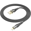 Кабель Hoco U121 USB-A to Lightning 2.4A 1.2m Transparent (6942007606967)