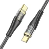 Кабель Hoco U121 USB C - USB C 3A 60W 1,2 м Black (6942007606981)