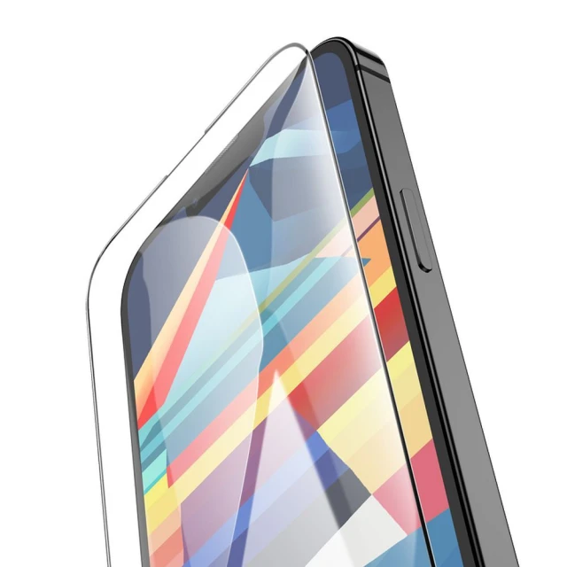 Захисне скло Hoco HD Anti-static для iPhone 15 Plus/16 Plus Clear (25 pack) (6942007607322)