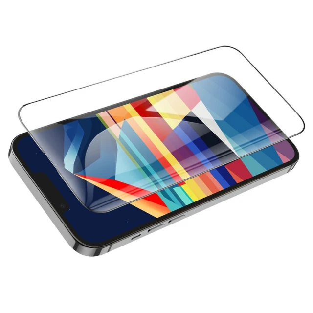 Захисне скло Hoco HD 5D Guardian shield для iPhone 15 Plus/16 Plus Black (10 pack) (6942007607407)