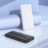 Powerbank Hoco J118 10000 mAh 2A з вбудованими кабелями USB C + Lightning Black (6942007608046)