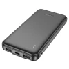 Powerbank Hoco J118 10000 mAh 2A з вбудованими кабелями USB C + Lightning Black (6942007608046)