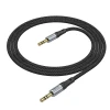 Кабель AUX Jack 3.5 мм до Jack 3.5 мм Hoco 1 м UPA26 Black (6942007608800)