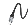 Кабель AUX Lightning до Jack 3.5 мм Hoco 1 м UPA26 Black (6942007608817)