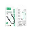 Адаптер AUX Hoco LS36 USB C to Jack 3.5 mm Black (6942007608886)