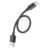 Кабель USB-A to USB-C Hoco X96 PD 2.4A 27W 0.25m Black (6942007609401)