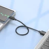 Кабель USB-A to USB-C Hoco X96 PD 2.4A 27W 0.25m Black (6942007609401)