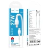 Кабель HOCO X37 USB-C до Lightning PD 27W 1 м White (6942007610056)