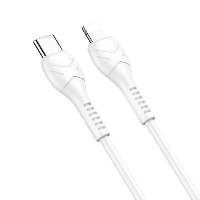 Кабель HOCO X37 USB-C до Lightning PD 27W 1 м White (6942007610056)