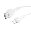 Кабель HOCO X37 USB-C до Lightning PD 27W 1 м White (6942007610056)