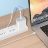 Кабель USB-C to USB-C Hoco X37 PD 60W 1m White (6942007610063)