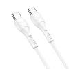 Кабель USB-C to USB-C Hoco X37 PD 60W 1m White (6942007610063)