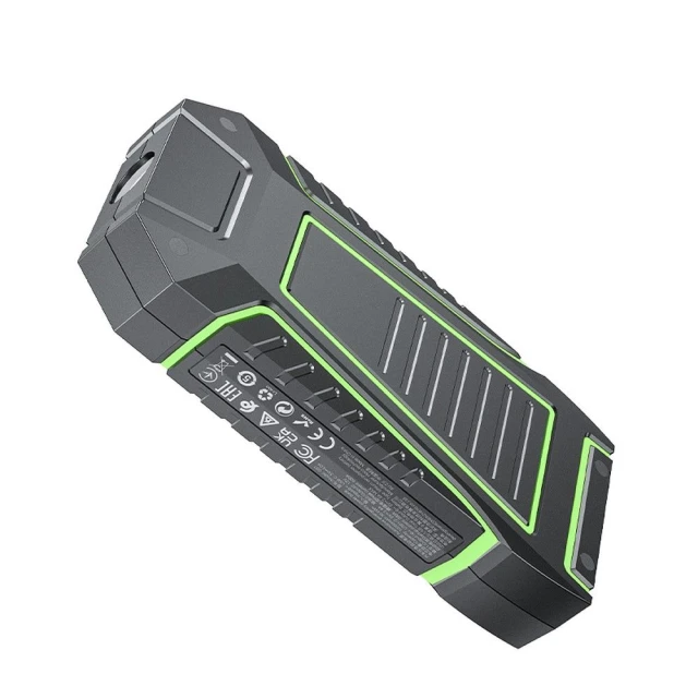 Powerbank Hoco QS1 10000 mAh з функцією запуску автомобіля Black (6942007611435)