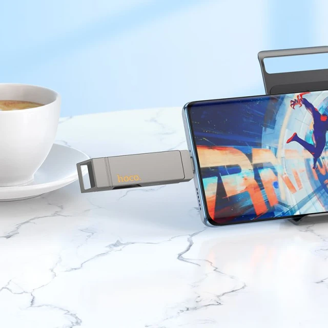USB-флешка Hoco UD15 32GB USB 3.2 Grey (6942007611565)