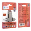 Флешка Hoco UD15 64GB USB 3.2 (USB A + USB C) Grey (6942007611572)