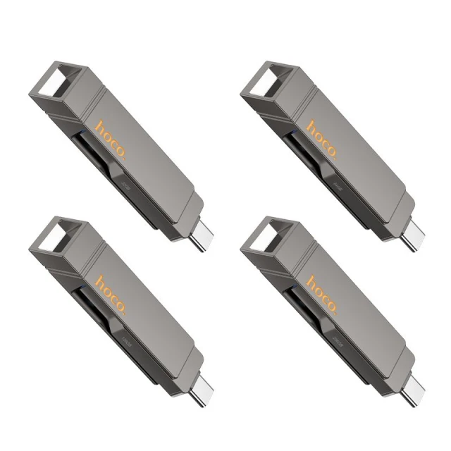 USB-флешка Hoco UD15 128GB USB 3.2 Grey (6942007611589)