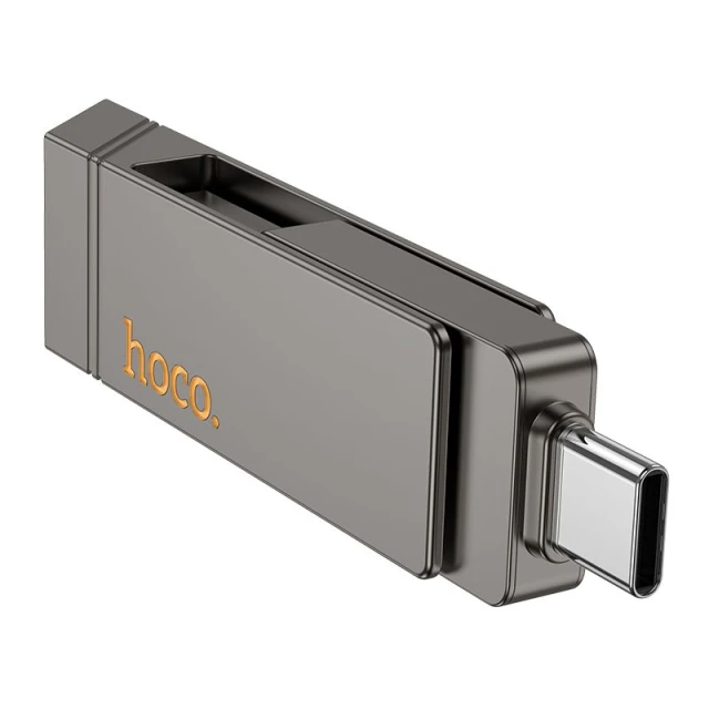 USB-флешка Hoco UD15 128GB USB 3.2 Grey (6942007611589)