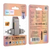 USB-флешка Hoco UD15 128GB USB 3.2 Grey (6942007611589)