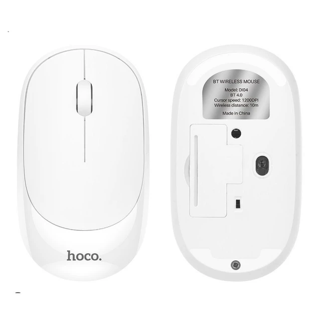 Миша бездротова Hoco DI04 2.4G White (6942007611824)
