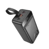 Портативний зарядний пристрій Hoco J123C 60000 mAh QC PD 3A 22,5W Black (6942007612098)