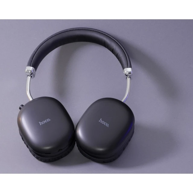 Навушники бездротові накладні Hoco W35 Max Black (6942007612203)