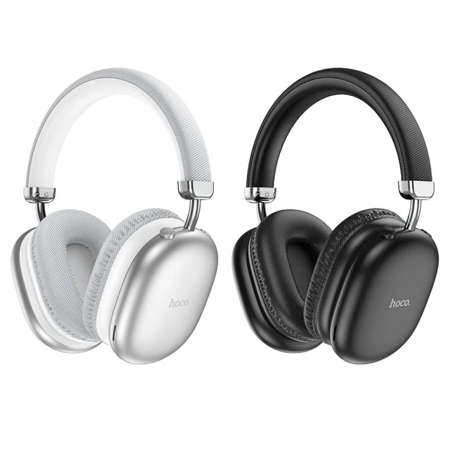 Навушники бездротові накладні Hoco W35 Max Silver (6942007612210)