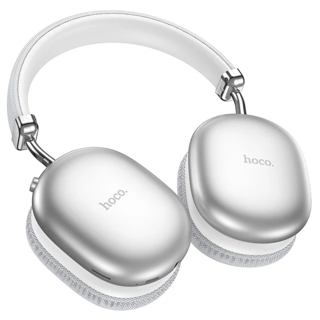 Навушники бездротові накладні Hoco W35 Max Silver (6942007612210)