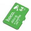 Карта памяти Hoco microSD 64 ГБ Class 10 UHS-I U3 V30 A2 Green (6942007612234)
