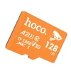 Карта пам'яті Hoco microSD 128GB Class 10 UHS-I U3 V30 A2 Orange (6942007612241)