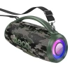 Колонка бездротова Hoco HA4 LED 2x20W Camo (6942007612272)