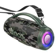 Колонка бездротова Hoco HA4 LED 2x20W Camo (6942007612272)