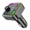 Автомобільний зарядний пристрій Hoco E81 USB A + USB C QC3.0 PD 30W з трансмітером Black (5903396461583)