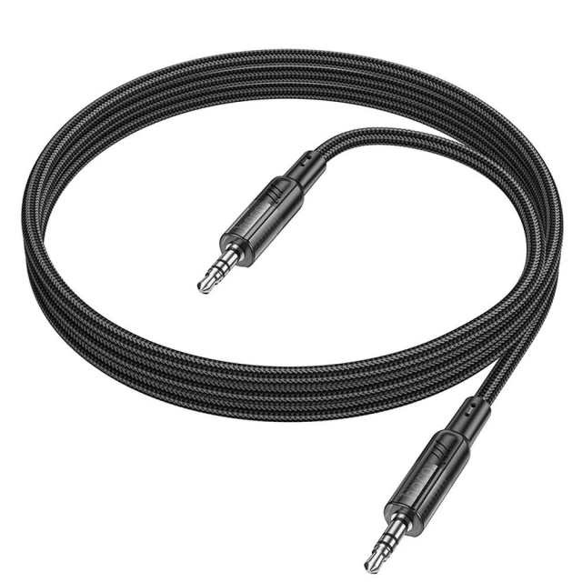 Кабель Hoco UPA27 AUX Jack 3.5 mm to Jack 3.5 mm 1.2 м Black (6942007612500)