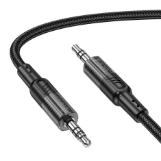Кабель Hoco UPA27 AUX Jack 3.5 mm to Jack 3.5 mm 1.2 м Black (6942007612500)