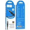 Кабель Hoco UPA27 AUX Jack 3.5 mm to Jack 3.5 mm 1.2 м Black (6942007612500)