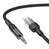 Кабель Hoco UPA27 AUX Jack 3.5mm to Lightning 1.2 m Black (6942007612524)