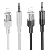 Кабель Hoco UPA27 AUX Jack 3.5mm to Lightning 1.2 m Black (6942007612524)