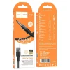 Кабель AUX Hoco UPA27 Jack 3.5 mm to USB C Black (6942007612548)