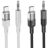 Кабель AUX Hoco UPA27 Jack 3.5 mm to USB C Black (6942007612548)