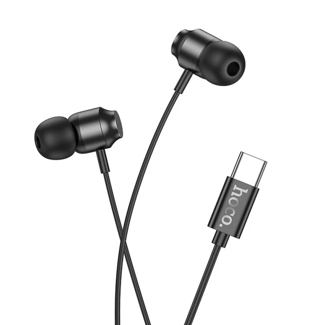 Навушники Hoco M122 USB-C Black (6942007612708)
