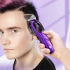 Машинка для стрижки волосся Hoco DAR24 Purple (6942007615815)
