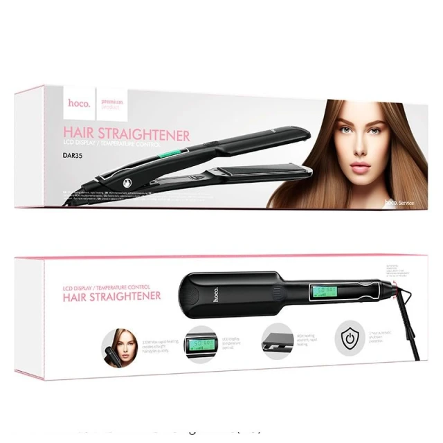 Прасочка для волосся Hoco DAR35 Black (6942007615952)