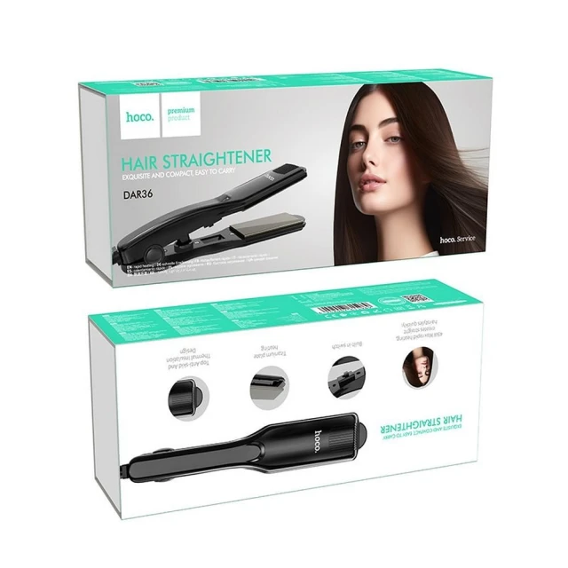 Прасочка для волосся Hoco DAR36 Black (6942007615969)