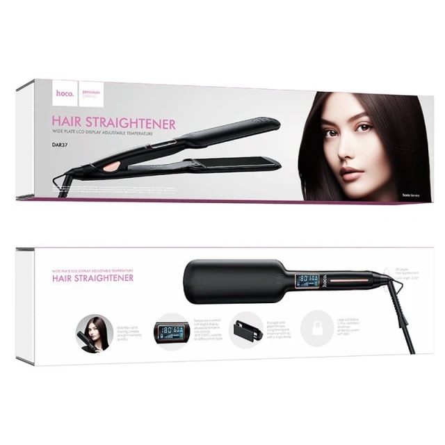Прасочка для волосся Hoco DAR37 Black (6942007615976)
