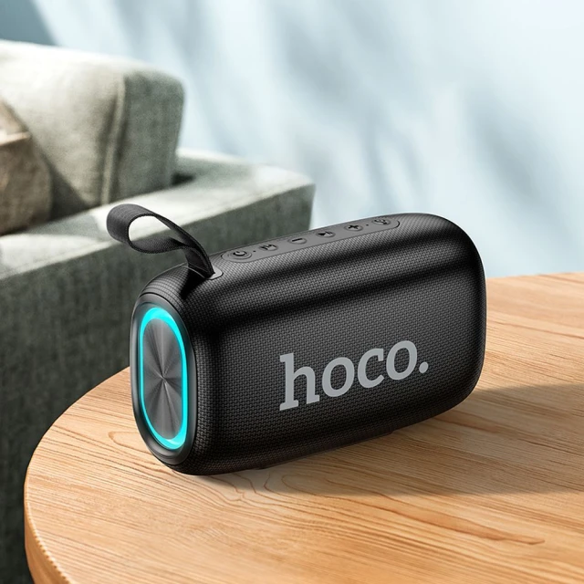 Колонка бездротова Hoco HC25 2x10W Black (6942007618847)
